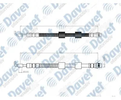 SVAC 600239 On Fren Hortumu C4 Iı - C4 Iı Coupe Esp`lı  11-> Ds4 Esp`lı  11-15 4806N0 4806N1 48O6N1 48O6NO